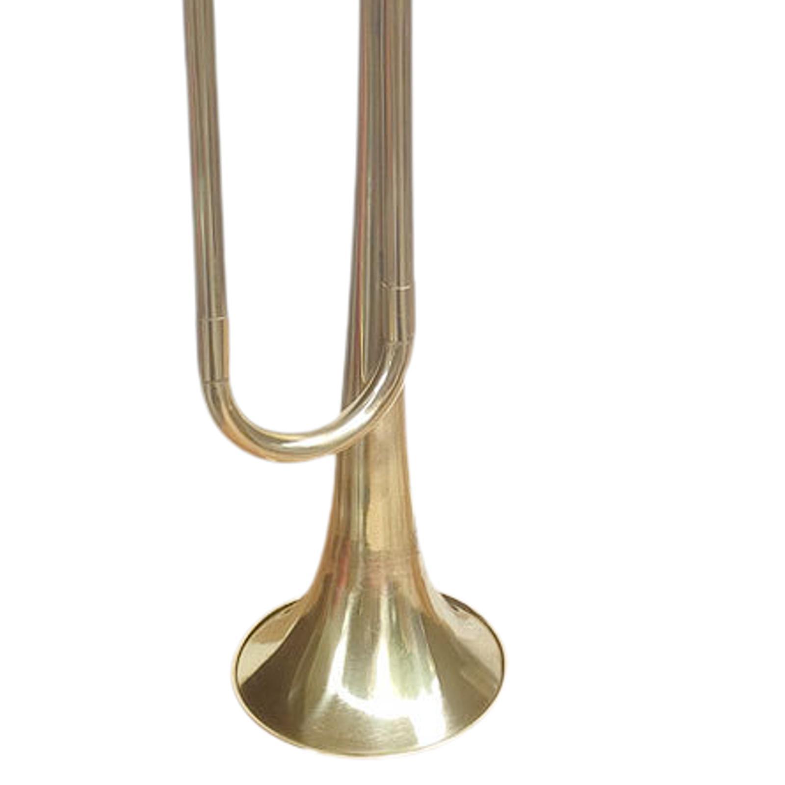 Musical Instrument Bugle - Standard Brass Bugle C Key Compact