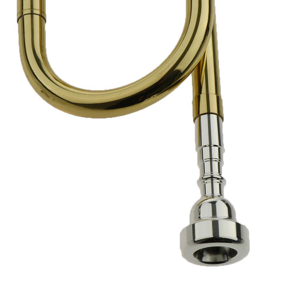 Kids Trumpet Brass Golden Bugl - Musical Instrument Bugle review and price