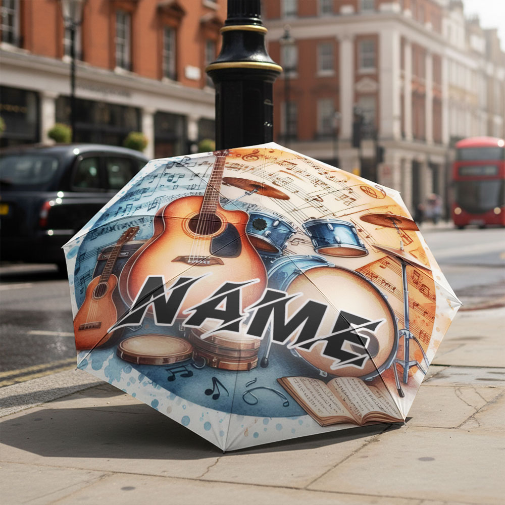 Custom Name umbrella,Musical I - Musical Instrument And Names review and price