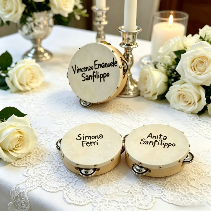 3/5PCS ﻿ Wedding Tambourine Dr - Musical Instrument And Names review and price
