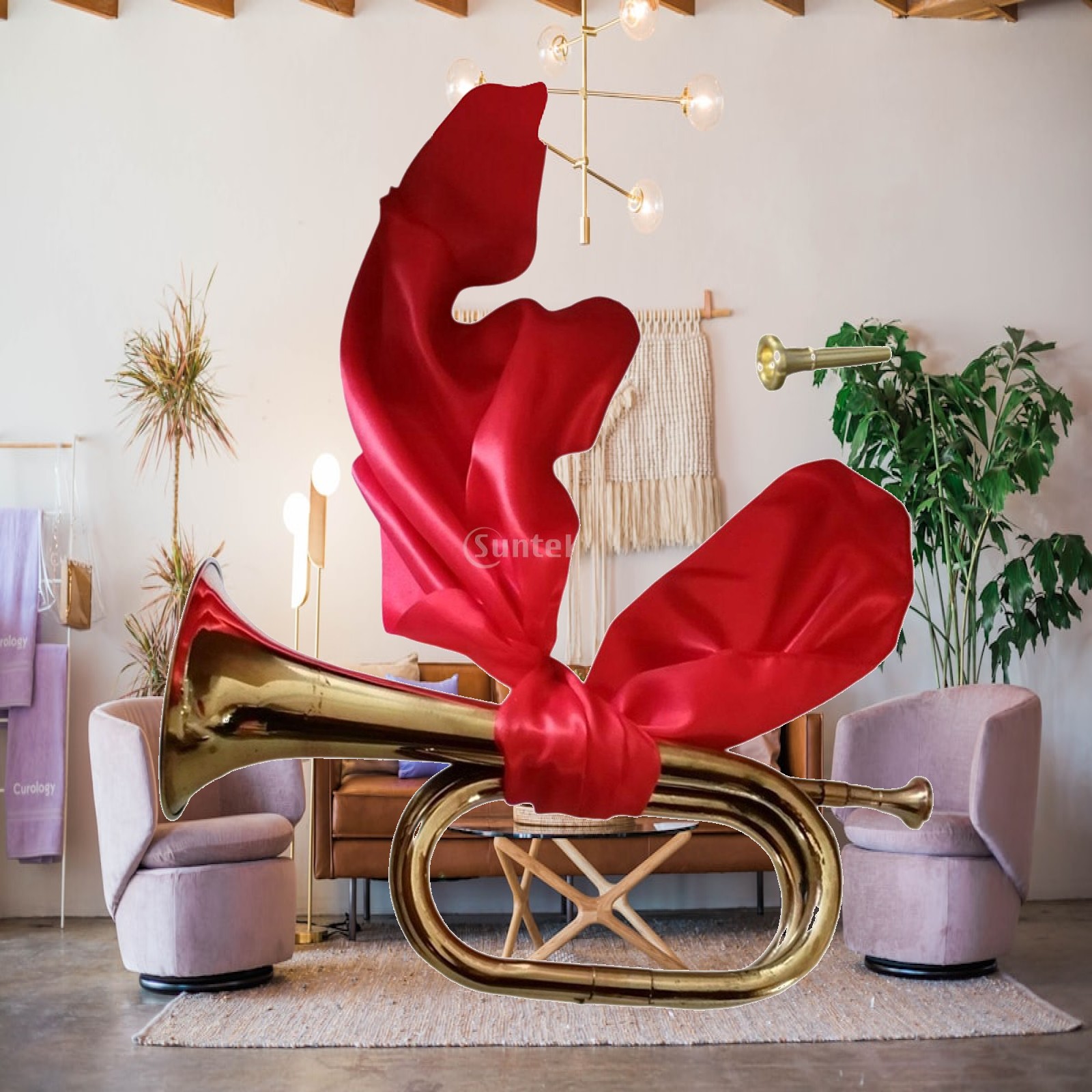 Sheet Metal Bugle Trumpet Bras - Musical Instrument Bugle review and price