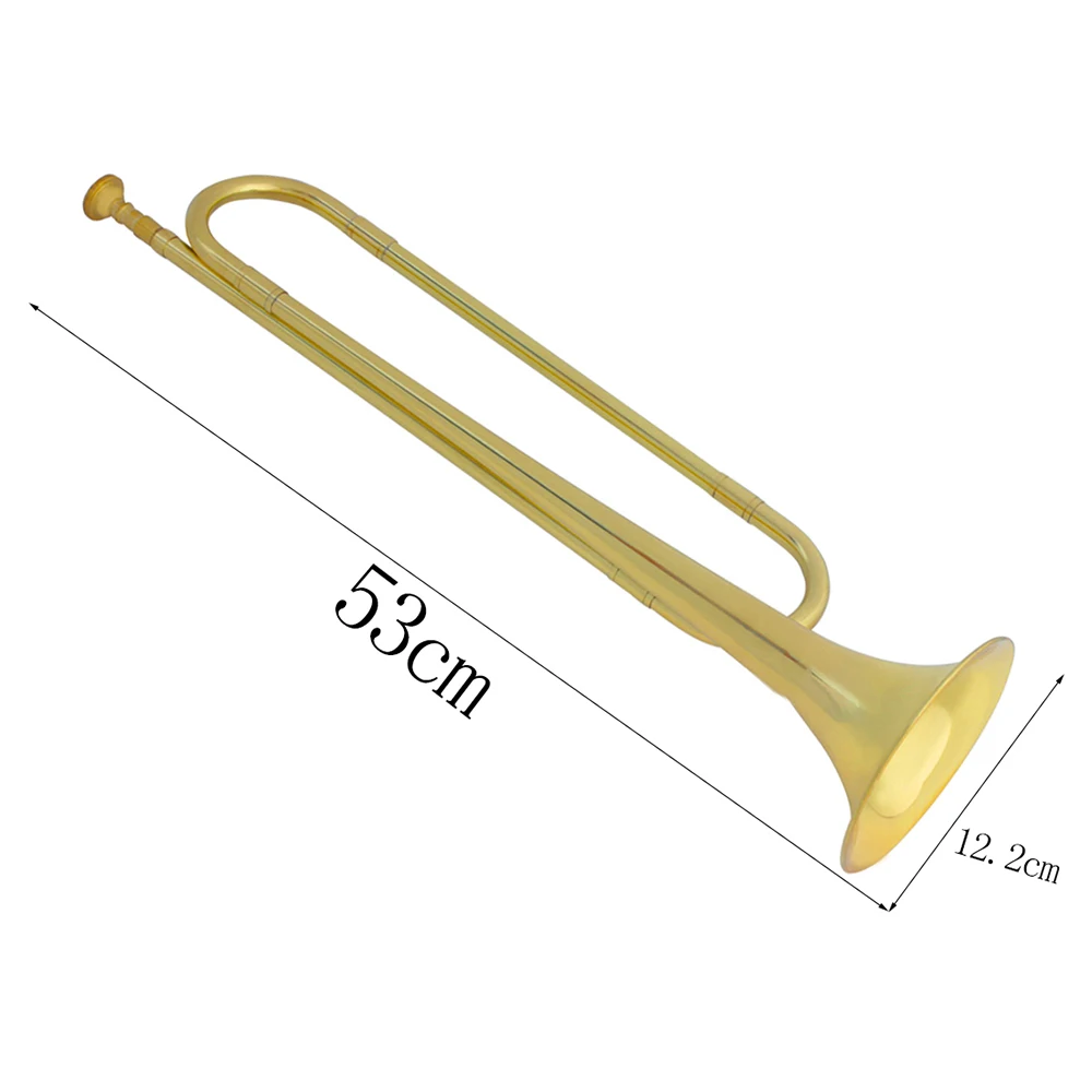 SLADE Retro Bb Flat Bugle Trum - Musical Instrument Bugle review and price