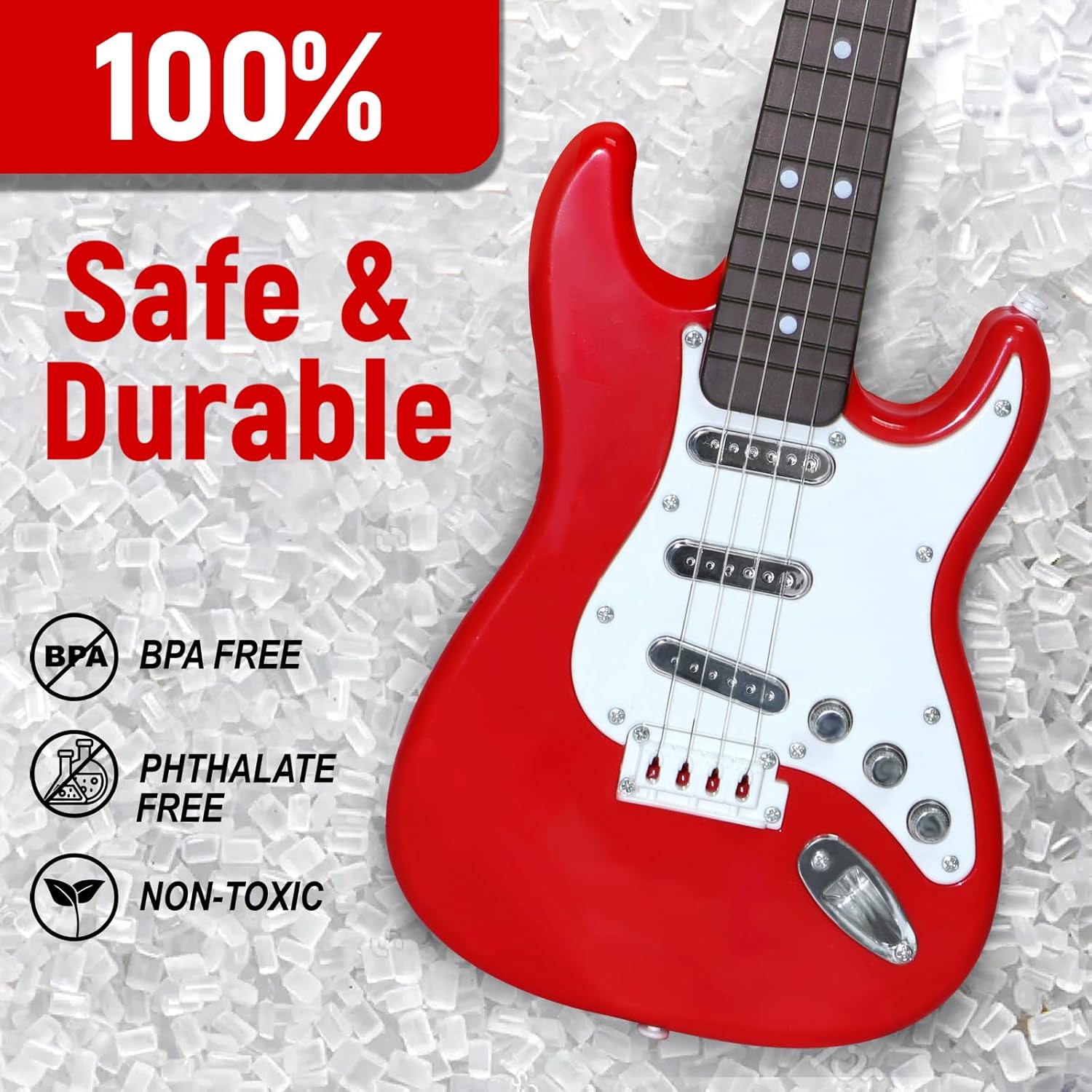 Kids Electric Guitar Toy - 4-S - Musical Instrument Harmonium review and price