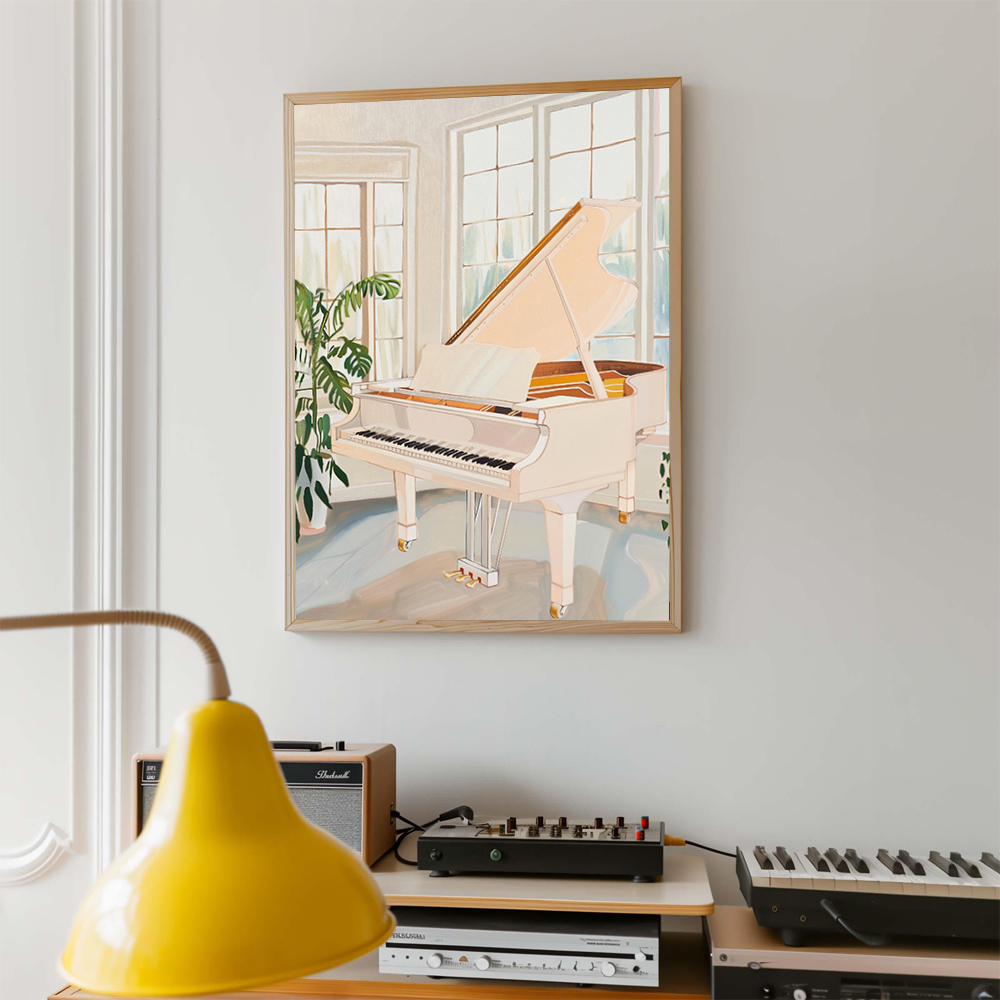 Retro Musical Art Poster Recor - Picture Of Musical Instrument review and price